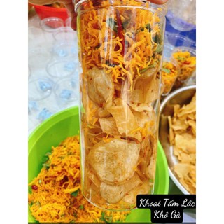 Khoai sữa tẩm vị lắc khô gà/ hũ 200gr