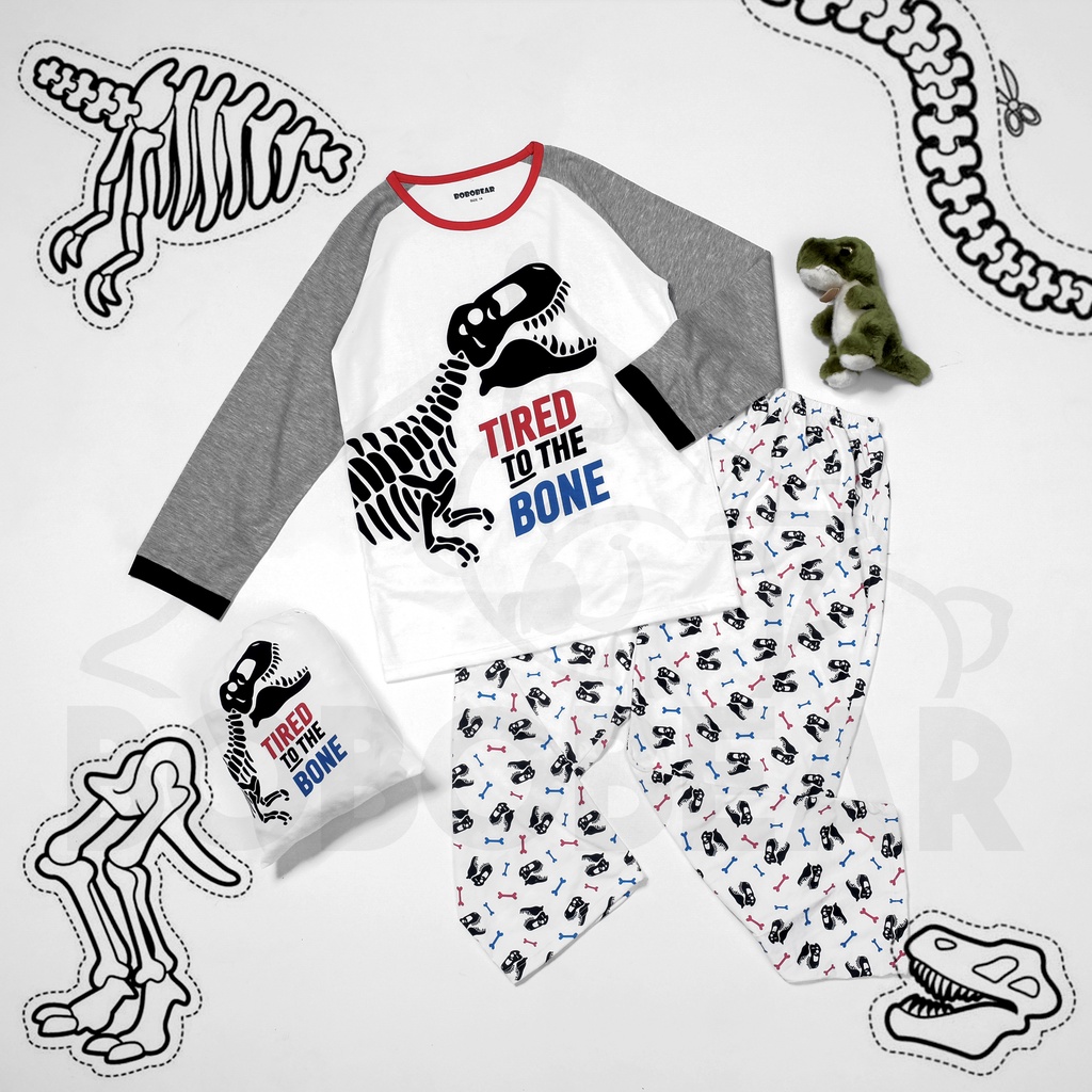 Bobobear Bộ Đồ Ngủ Thiết Kế Hình Bánh Xe Độc Đáo Dành Cho Nam