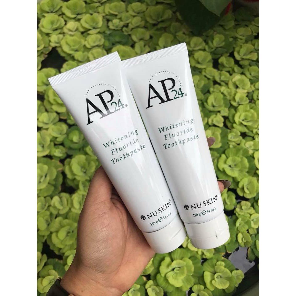 Kem đánh răng trắng sáng Nuskin AP24 - Whitening Fluoride Toothpaste của Mỹ