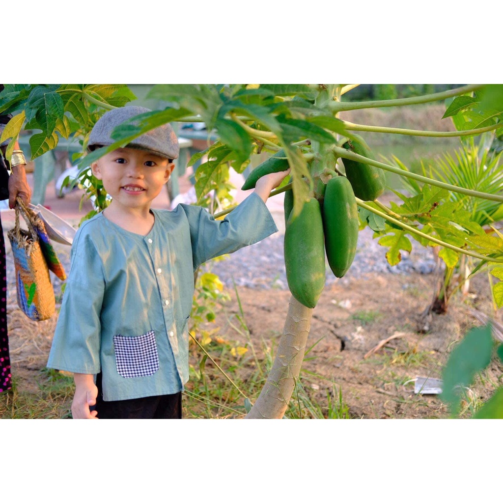 Đồ Bộ Bà Ba Size Đại Lớn 40-45kg Cho Bé Trai Bé Gái , Cotton Hàn Quốc 100%.