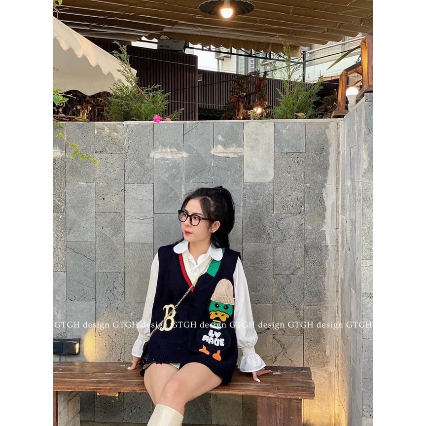 ÁO LEN GILE HÌNH VỊT CHO NỮ