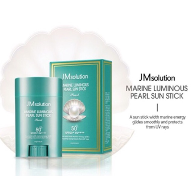 LĂN CHỐNG NẮNG JM solution Marine Luminous Pearl Light Sun Stick SPF50+ PA