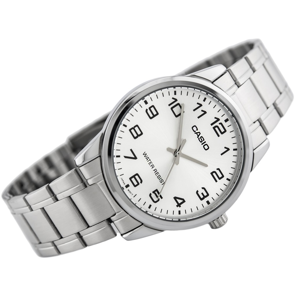 Đồng hồ nam dây kim loại Casio Standard chính hãng Anh Khuê MTP-V001D-7BUDF (38mm)