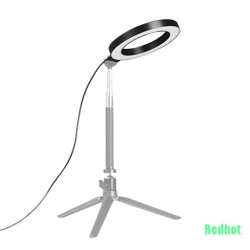 Vòng Đèn led 6 &quot;5500K Có Thể Điều Chỉnh Độ Sáng Với Cổng USB Cho Chụp Ảnh / video / Play