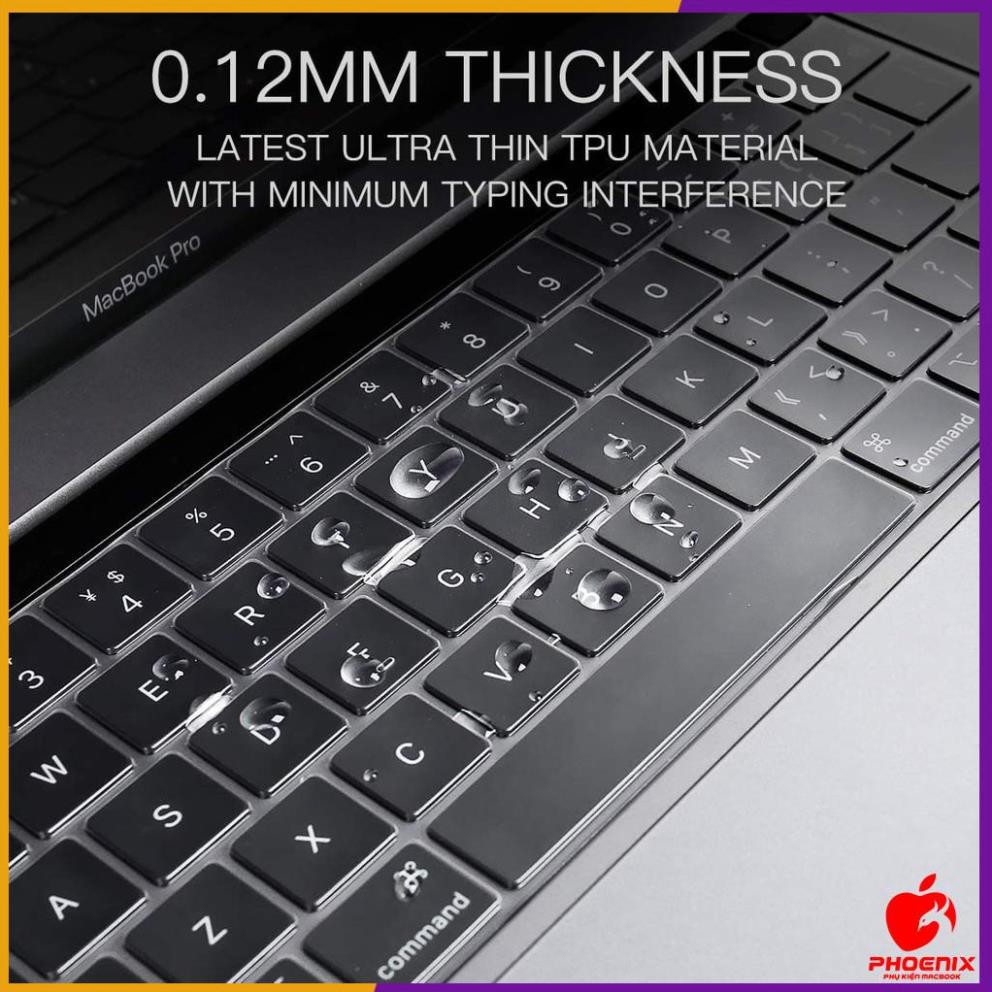 Lót bàn phím silicon New Macbook Pro 13" năm (2020 - 2021) model A2251 , A2289, A2338 | BigBuy360 - bigbuy360.vn