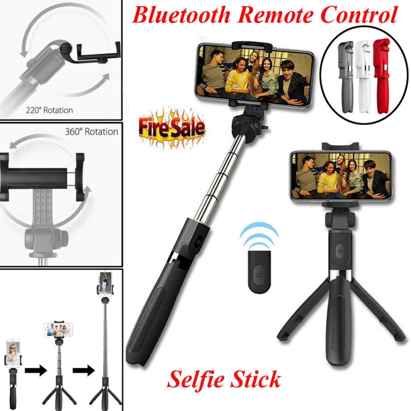 Gậy chụp ảnh selfie L01 hỗ trợ kết nối Bluetooth cho điện thoại | BigBuy360 - bigbuy360.vn