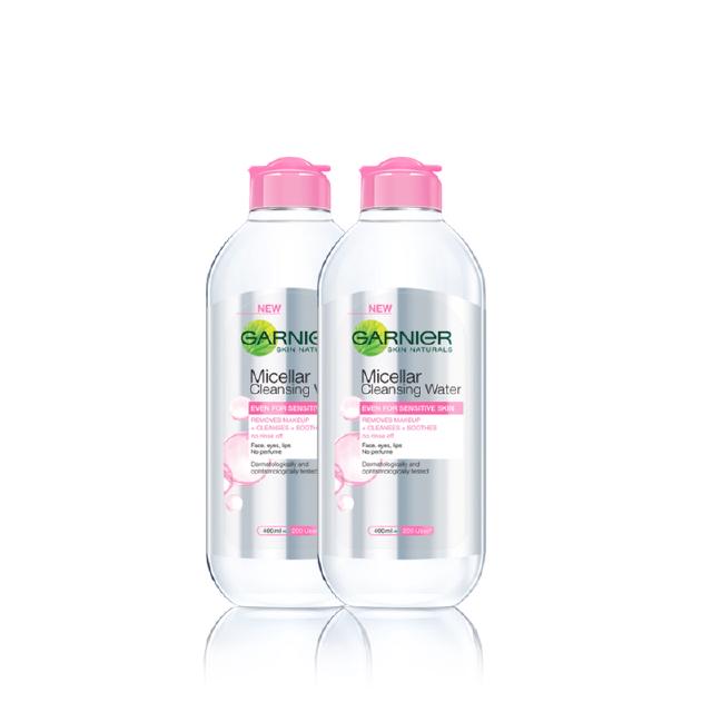 [ẢNH TỰ CHỤP] NƯỚC TẨY TRANG GARNIER SKIN NATURALS LÀM SẠCH SÂU VÀ DỊU NHẸ - DÀNH CHO MỌI LOẠI DA