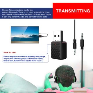 Thiết bị Thu/Phát âm thanh Bluetooth 2 trong 1 - Bluetooth version 5.0