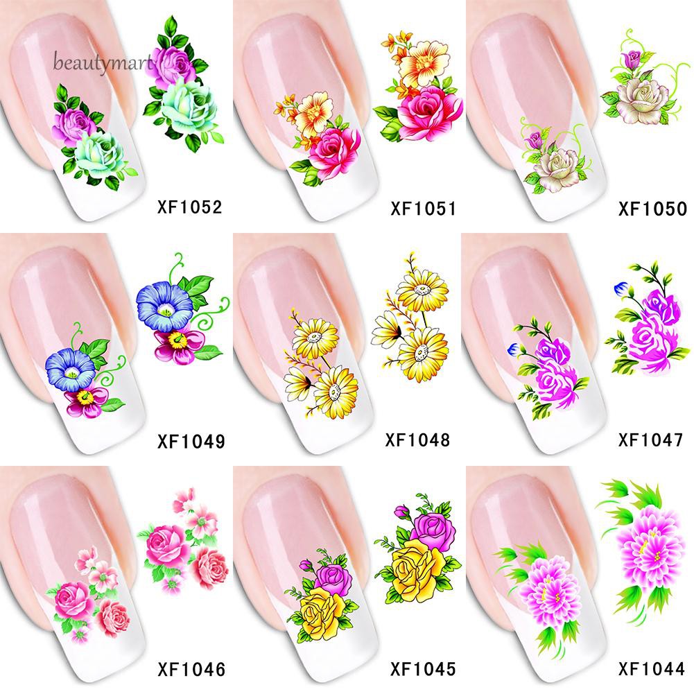 [Hàng mới về] Bộ sticker dán móng nhiều kiểu dáng