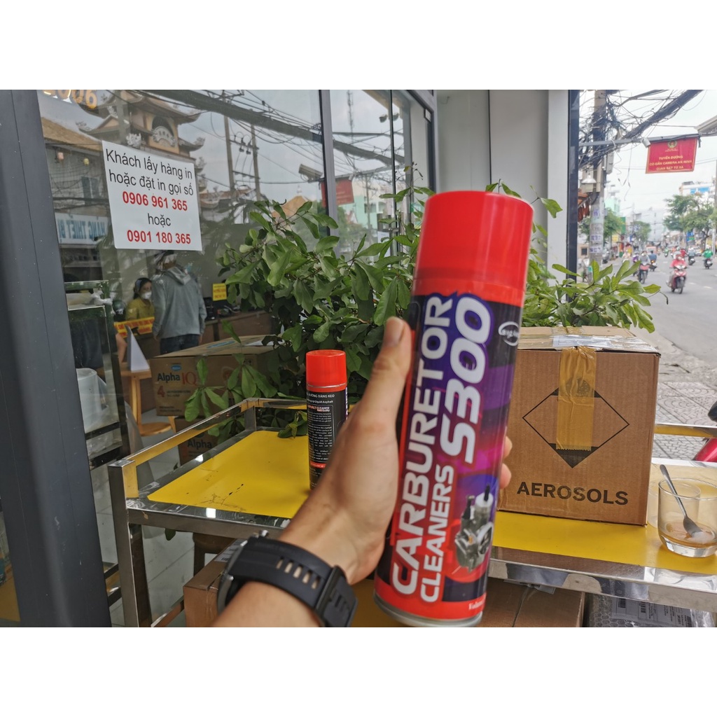 Vệ Sinh Bộ Chế Hòa Khí ,Vệ Sinh Bình Xăng Con SOCARE S300 500ml