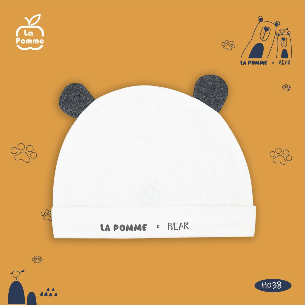 Phụ kiện sơ sinh La Pomme - Hai chú gấu