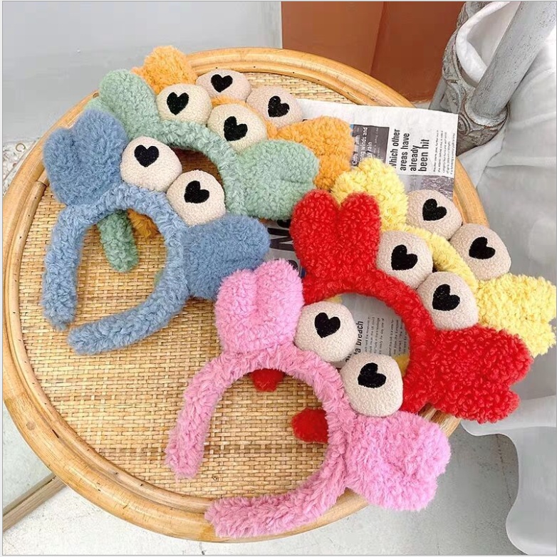 Kẹp tóc hình chú cua dễ thương phong cách Hàn Quốc