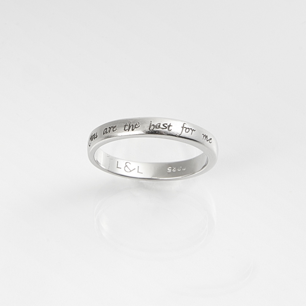 Nhẫn CDE &quot;You Are The Best To Me&quot; CDE8040 &amp; CDE8041