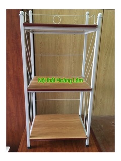 (Ship hoả tốc ) Kệ sách sắt 3 tầng dài 40cm
