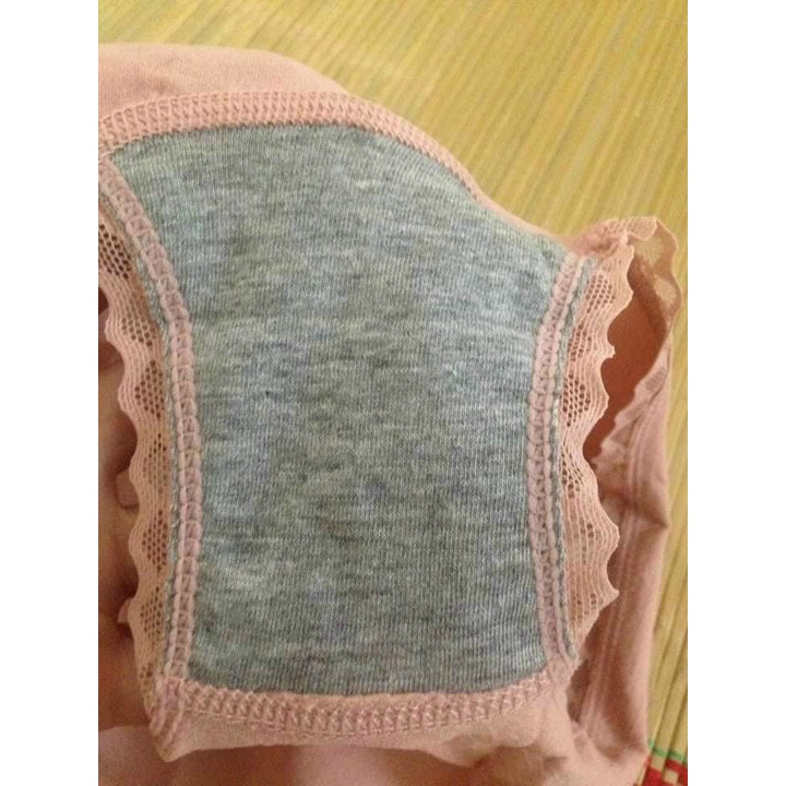 Quần Lót Nữ Gân Tăm Cotton Kháng Khuẩn Mềm Mịn Chống Viêm Dạng Đùi Cao Cấp Xuất Nhật VAYNU01