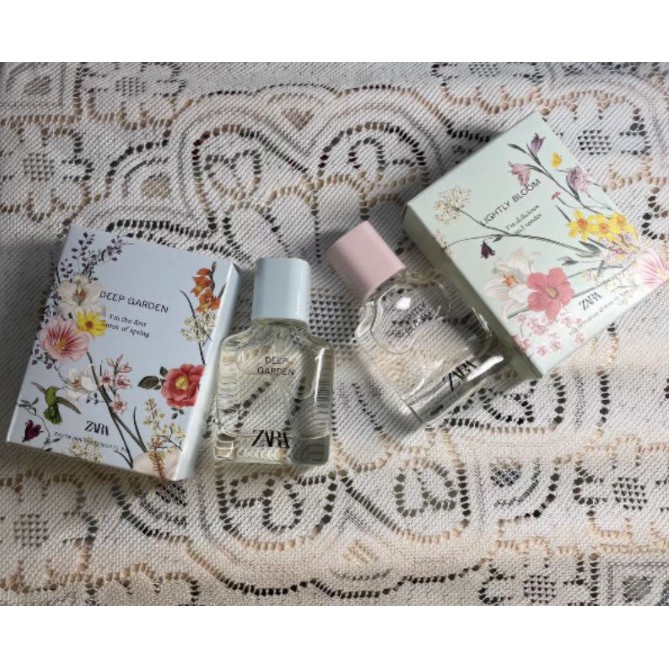 SET NƯỚC HOA ZARA- LIGHTY BLOOM- DEEP GARDEN 60ML