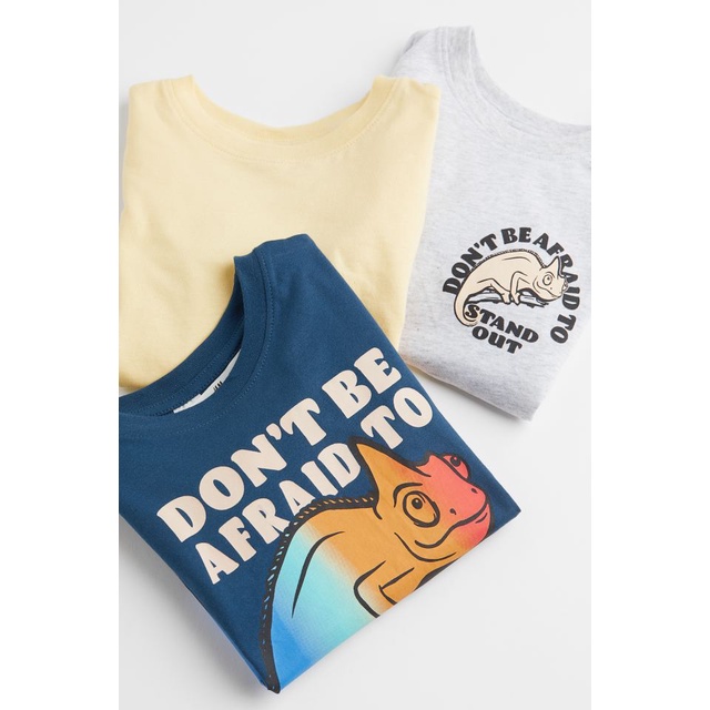 Set 3 áo kids săn sale HM US sz 2-4y đến 8-10y