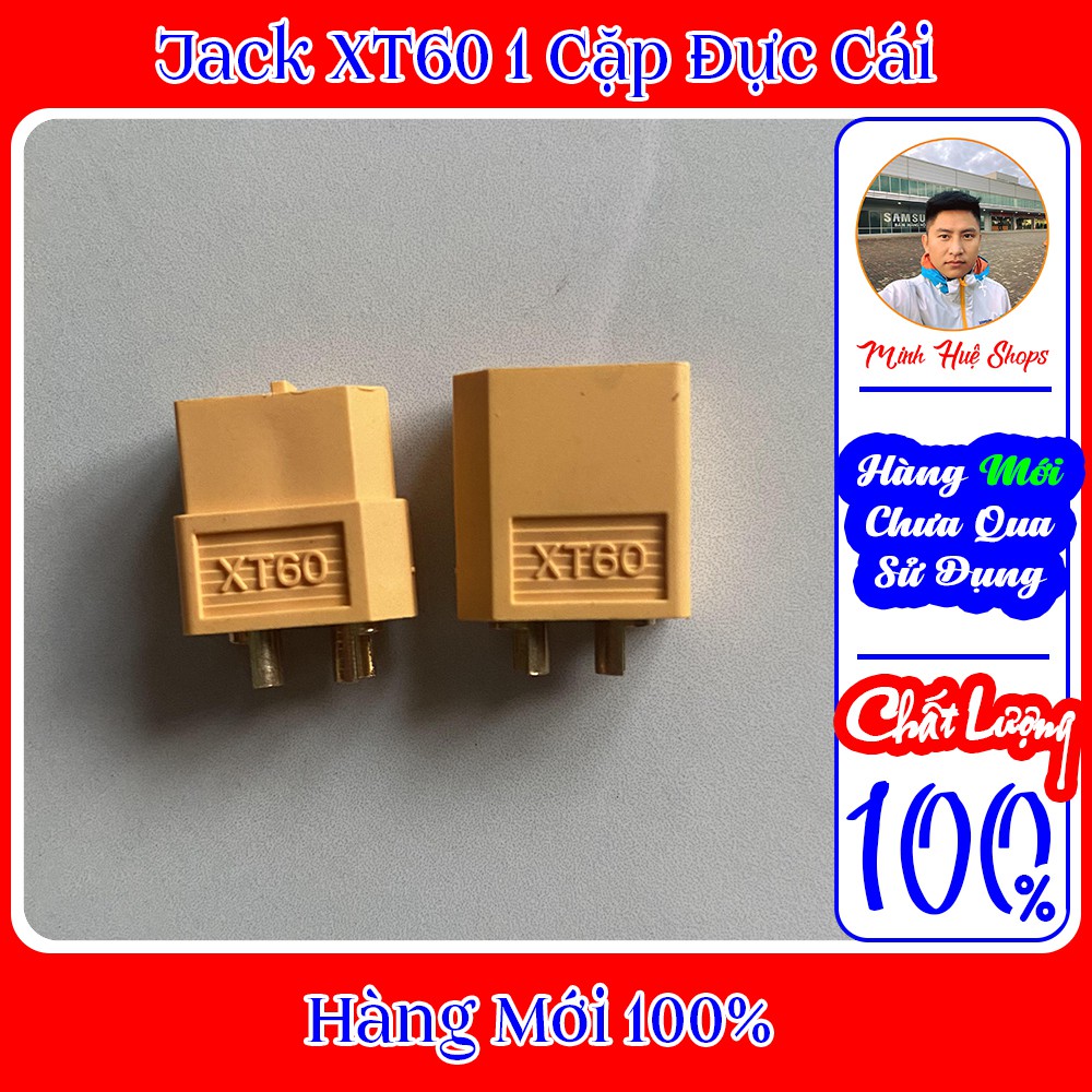 Jack XT60 1 Cặp Đực Cái