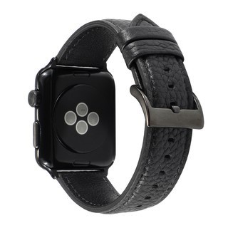 Dây Da Apple Watch Khóa Thép Thời Trang Sang Trọng Series 1/2/3/4/5/SE/6 Size 42mm 44mm