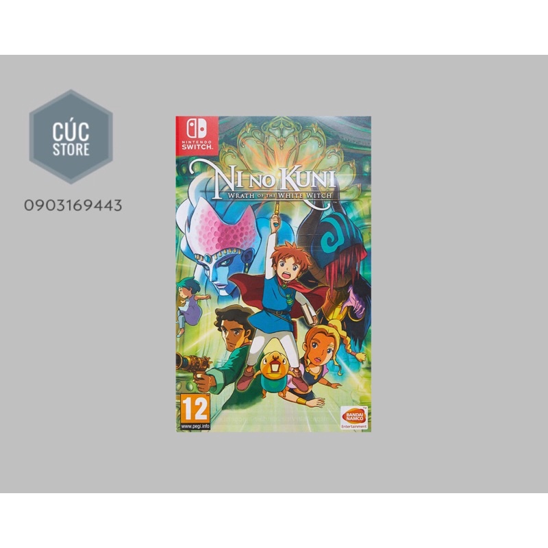 Đĩa chơi game SWITCH: Ni no Kuni La Vengeance de la sorcière céleste