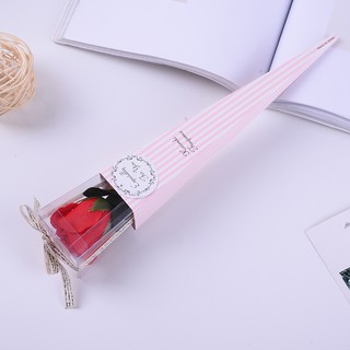 Hoa hồng sáp thơm có nơ V.4 Màu ngẫu nhiên - Muasamhot1208