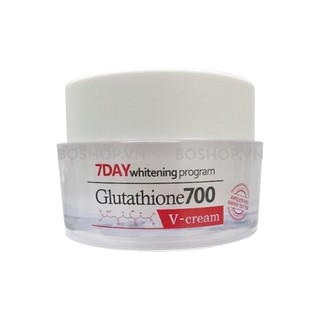 Kem Dưỡng Trắng Da Angel’s Liquid 7 Day Whitening Program Glutathione 700 V-Cream