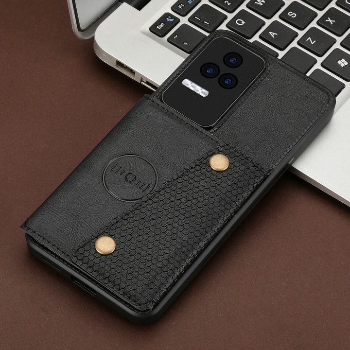 Ốp Điện Thoại Da Gập Nam Châm Phối Ví Dành Cho Xiaomi Redmi K 40 50 K50 Gaming K40 Pro 5G