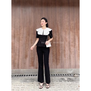 Áo pelum cổ lá chần chỉ