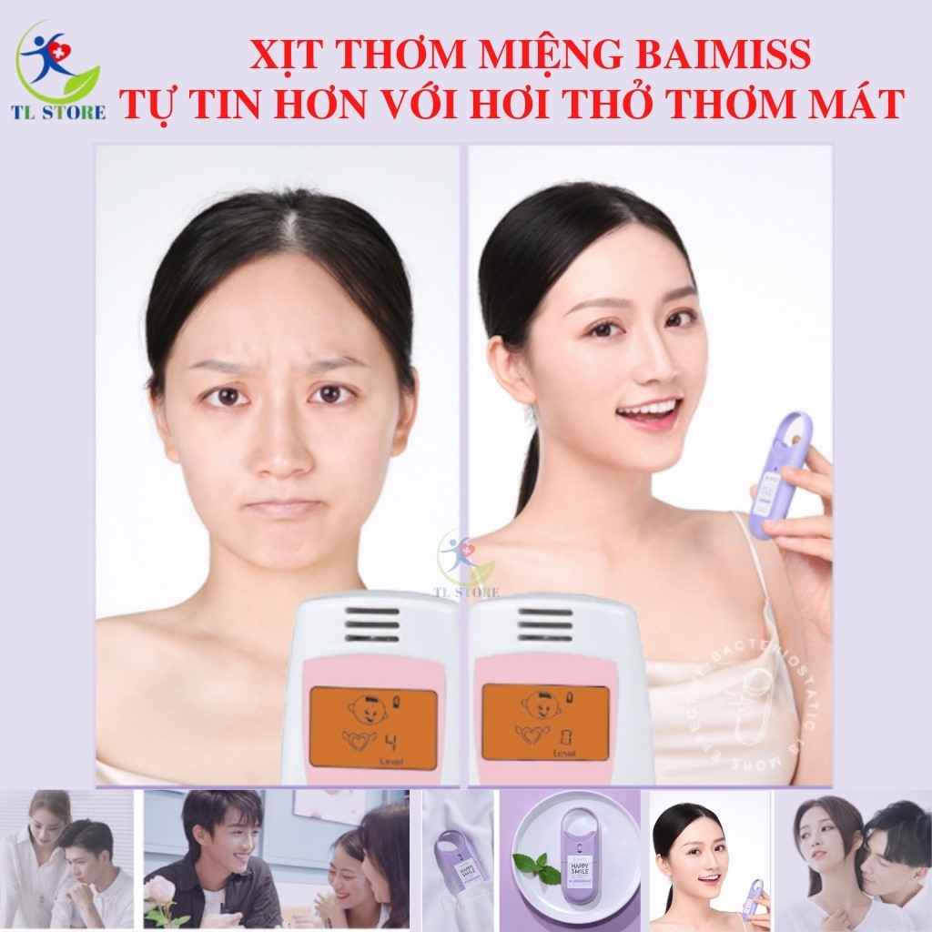 Lọ xịt thơm miệng Baimiss 10ml
