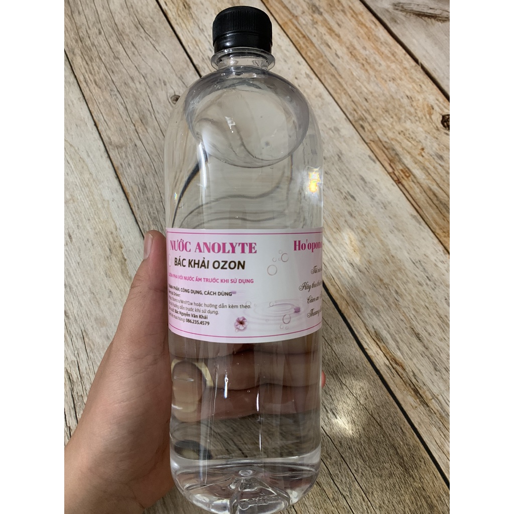 Nước Anolyte KTA dung tích 350ml, 1lít