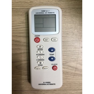 Remote máy lạnh đa năng K-100ES - Điều khiển điều hoà đăng K-100ES