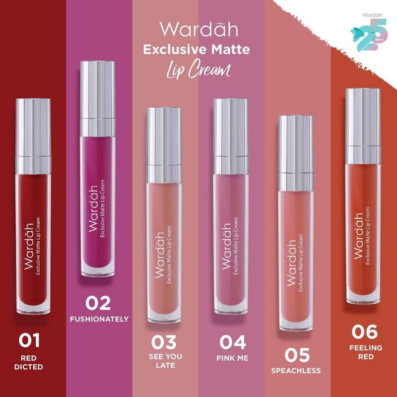 (hàng Mới Về) Son Kem Lì Wardah Chính Hãng 100% | BigBuy360 - bigbuy360.vn