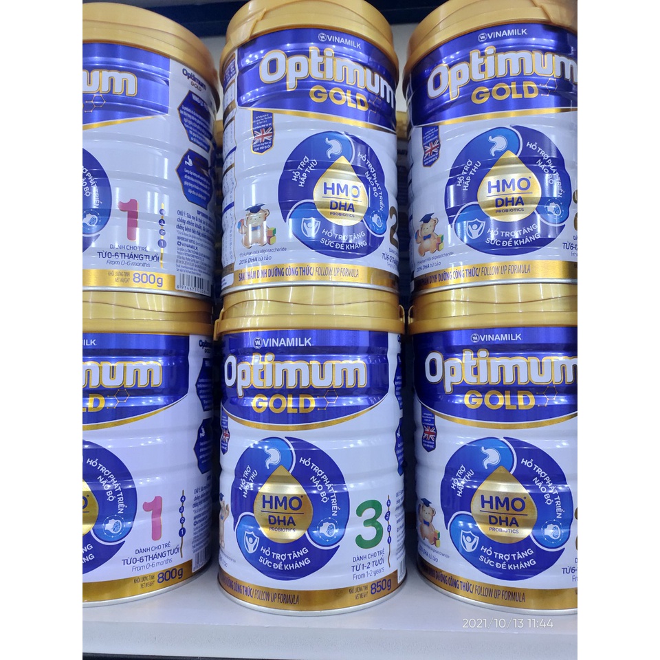 Sữa bột Optimum Gold số 3 cho bé từ 1-2 tuổi
