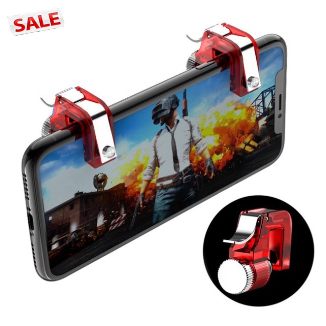 tdg Metal Smart Phone Mobile Gaming Trigger for PUBG Mobile Gamepad Fire Button Aim Key L1 R1 Shooter PUBG Controller