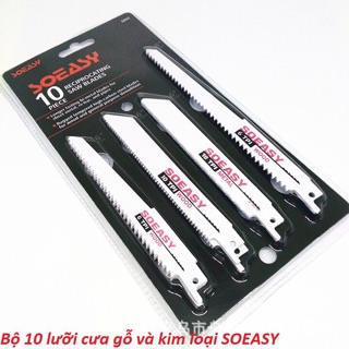 Bộ 10 lưỡi cưa kiếm đa năng
