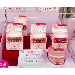 Kem Dưỡng Aqualabel Phiên Bản Hoa Anh Đào, hàng nội địa Nhật