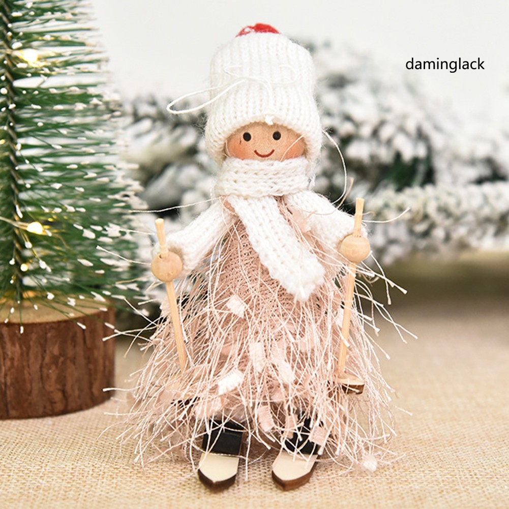 Búp Bê Trang Trí Cây Thông Giáng Sinh Hình Người Tuyết