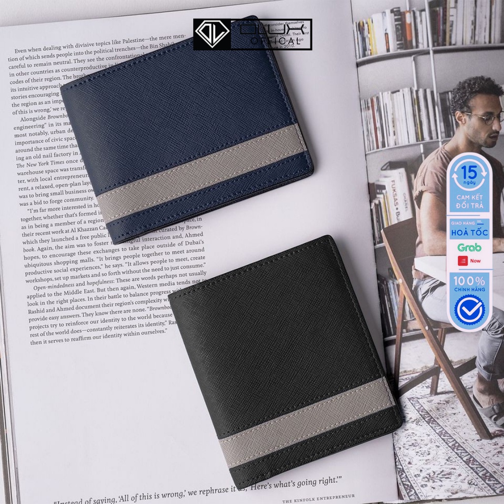 Ví nam mini, ví da nam cao cấp Cosmos da nhập khẩu - thời trang OLUX