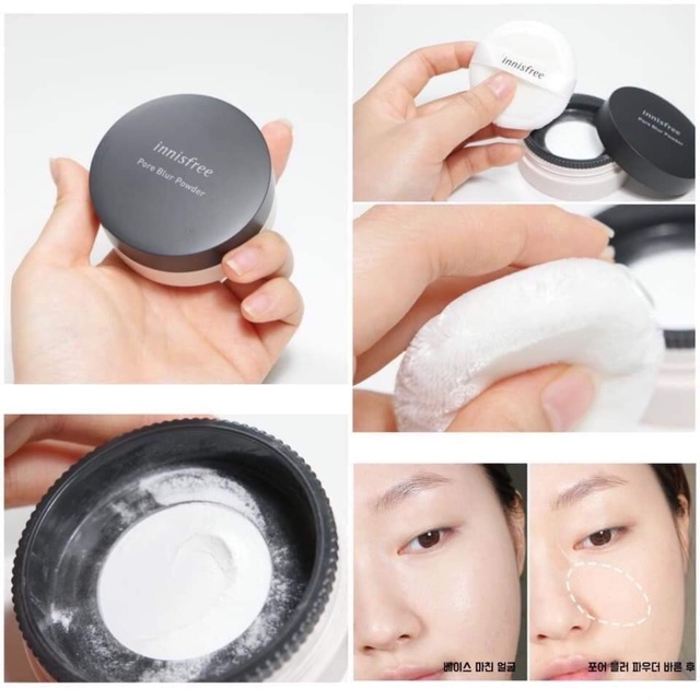 Phấn phủ bột Innisfree Pore Blur Powder