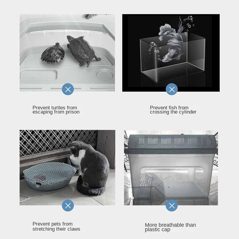 Tấm Lưới Bọc Bể Nuôi Rùa Chống Côn Trùng Chống Chóc / Sủa Tiện Dụng Ốp