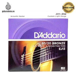 DÂY ĐÀN MỸ ACOSUSTIC DA'DDARIO EJ13 CHÍNH HÃNG