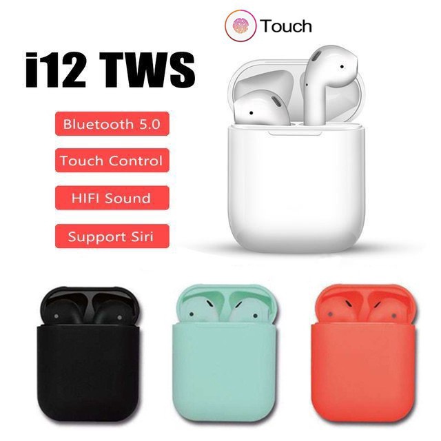 Tai Nghe Bluetooth I7S / I12 TWS Wireless Earbuds IOS/Android V4.2
