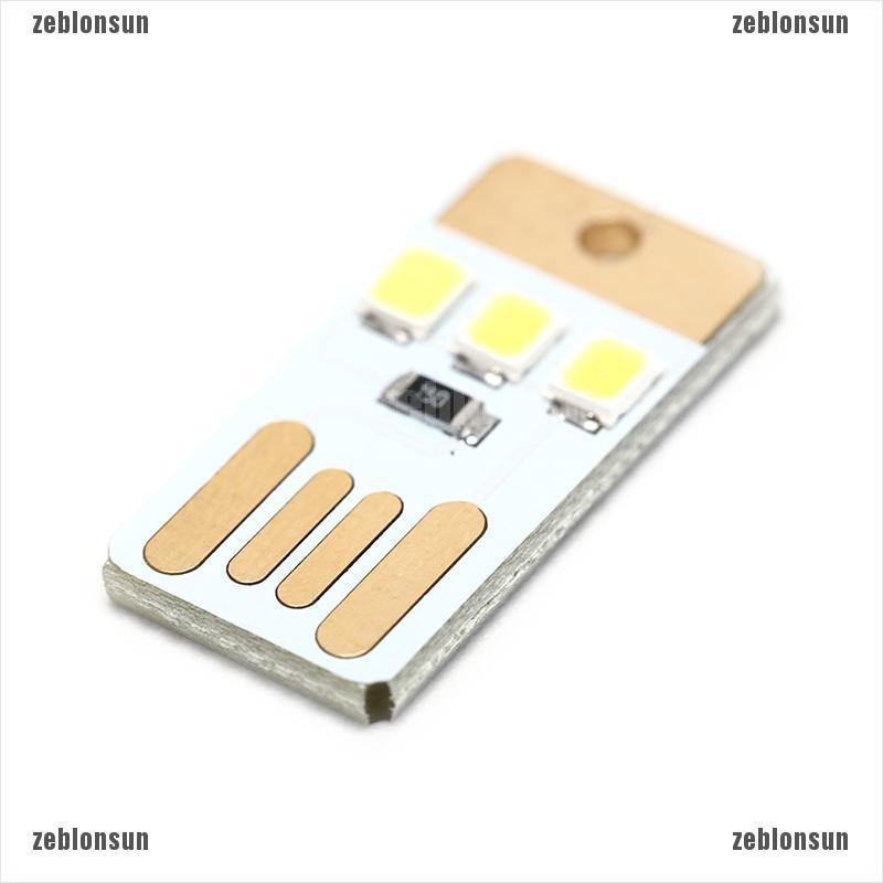 sun.vn Bộ 5 thẻ đèn LED mini kết nối cổng USB 5V dùng cho máy tính Laptop ☀#