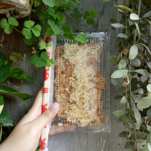 BÁNH TRÁNG NƯỚNG CHÀ BÔNG - đựng túi