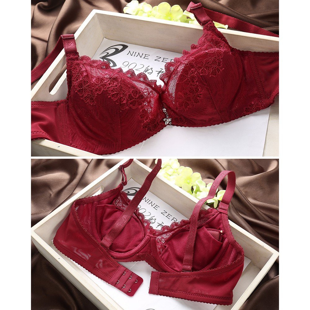 Set đồ lót Phối ren QUYẾN RŨ - Áo lót có gọng không mút & Quần lót Phối nơ THOÁNG MÁT | BigBuy360 - bigbuy360.vn