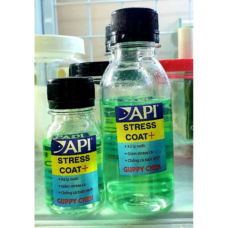 50ml - 100ml API STRESSCOAT dưỡng cá