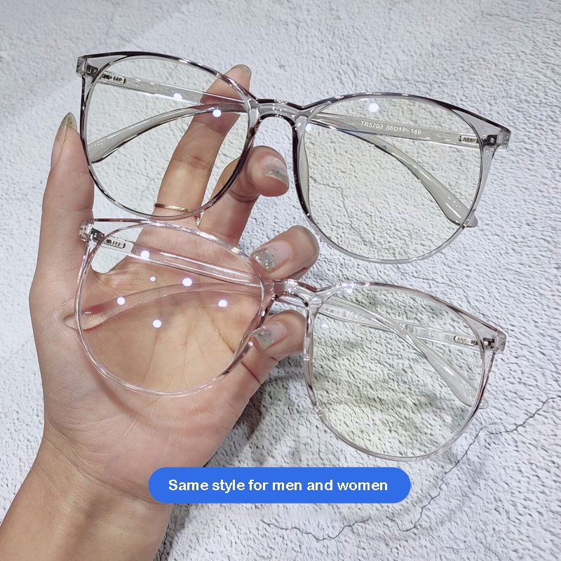Kính giả cận mắt tròn TATA thời trang gọng ngố học sinh nam nữ giá rẻ