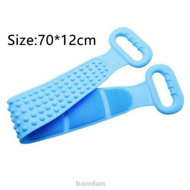 Dây Cọ Tắm, Cọ Lưng, Dây Chà Lưng Massage Silicon 2 Mặt Xài Bao Phế Hàng Loại 1 - Y104-E4T3