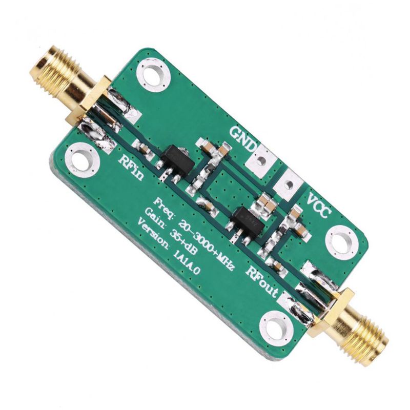 Bộ Khuếch Đại Tần Số Âm Thanh Thấp Lna 20-3000mhz Băng Tần Rộng 35db
