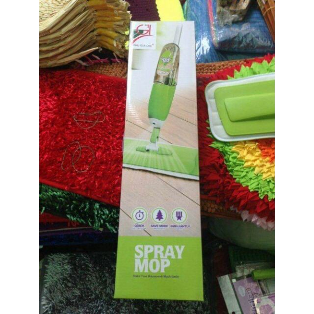 Cây lau kính, lau nhà phun nước đa năng Spray Moop